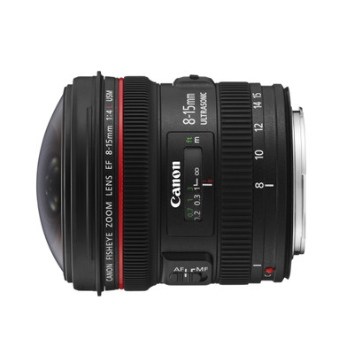 Image of Canon EF 8-15mm F 4.0 L USM Fisheye