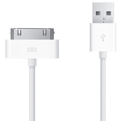 Image of Apple Dock Connector to USB Cable