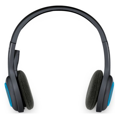 Image of H600 draadloos headset zwart / blauw - Logitech