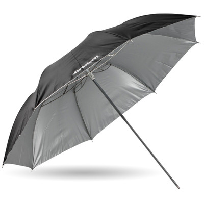 Image of Westcott 109 cm Collapsible Umbrella Soft Silver