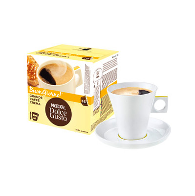 Image of Dolce Gusto Cups Grande Caffe Crema 16 dranken