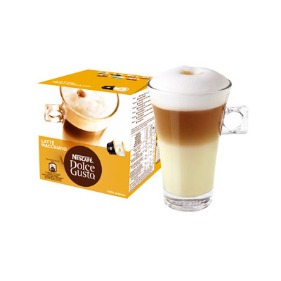 Image of Dolce Gusto Cups Latte Macchiato 8 dranken