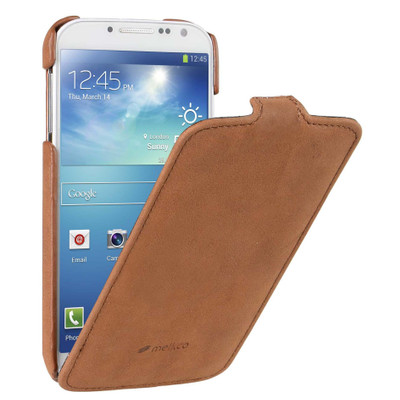 Image of Melkco Leather Case Samsung Galaxy S4 Vintage Brown