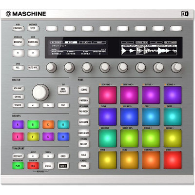 Image of Native Instruments Maschine MK2 MIDI controller wit
