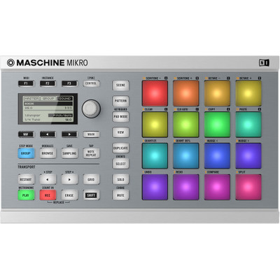 Image of Native Instruments Maschine Mikro MK2 MIDI controller wit