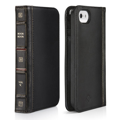 Image of Twelve South BookBook Apple iPhone 5/5S/SE Classic Black
