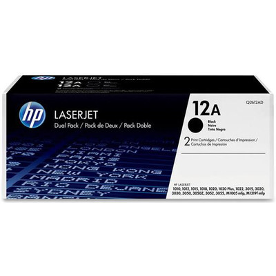 Image of 12A zwarte LaserJet Toner Cartridges (Q2612AD)