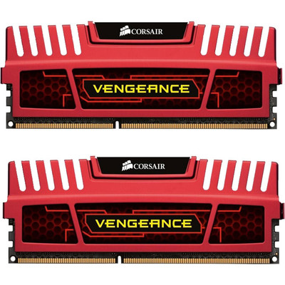 Image of Corsair Vengeance 16 GB DIMM DDR3-1600 CL 10 rood 2 x 8 GB