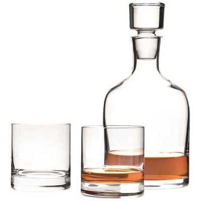 Image of Leonardo Bar Whiskeykaraf en Glas 2 st.