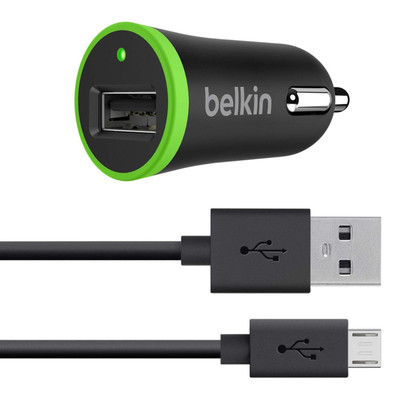 Image of Belkin Autolader Micro-USB 2,1A Zwart
