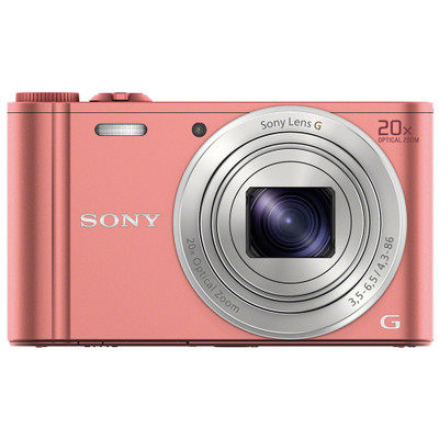 Image of Sony Cybershot DSC-WX350 compact camera Roze