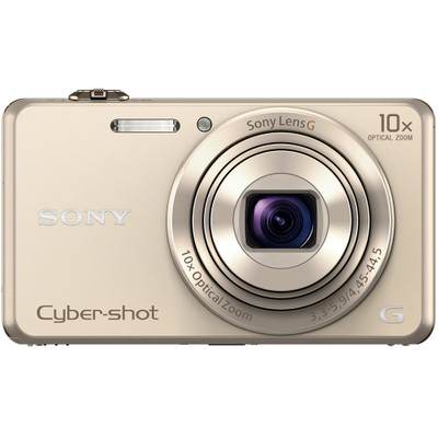 Image of Sony Cyber-Shot DSC-WX220N Digitale camera 18.2 Mpix Goud Full-HD video-opname, WiFi