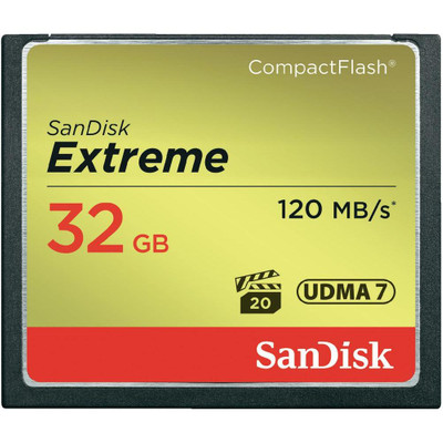 Image of SanDisk 32GB CF - Extreme - 120MB/s