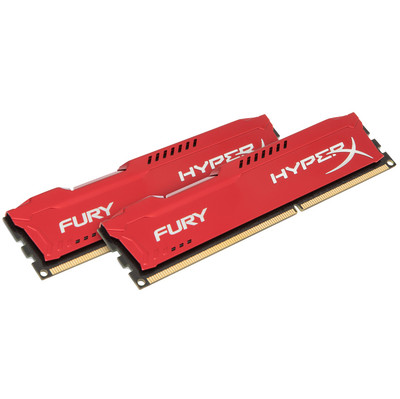 Image of D316GB 1600-10 Fury Red K2 KHX