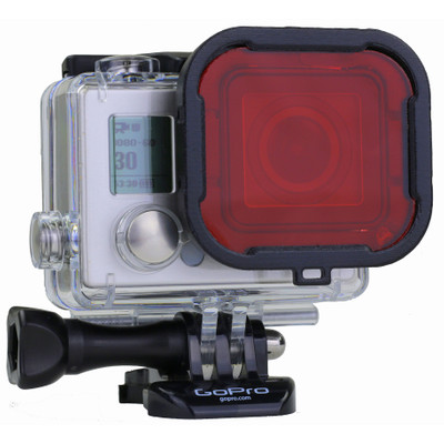 Image of Polar Pro Aqua Red Filter for GoPro Hero4/3+