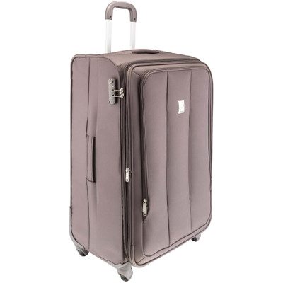 Image of Delsey Discrete 4 Wheel Expandable Trolley Case 78 cm Brown