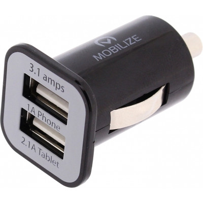 Image of Mobilize Autolader Dual USB 3,1A