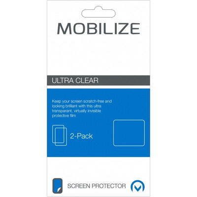 Image of Mobilize Clear 2-pack Screen Protector Motorola Moto E (2015)