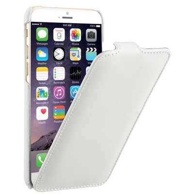 Image of Decoded Leather Flip Case Apple iPhone 6/6s Wit