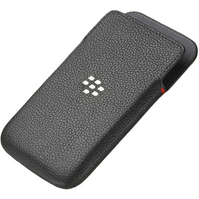 Image of BlackBerry Classic Leather Pocket Zwart