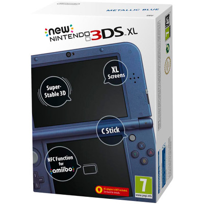 Image of New Nintendo 3DS XL Blauw Metallic