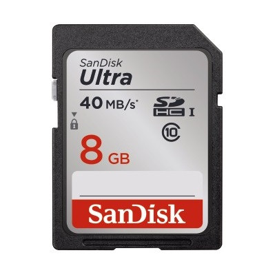 Image of SanDisk SDHC Ultra 8 GB Class 10