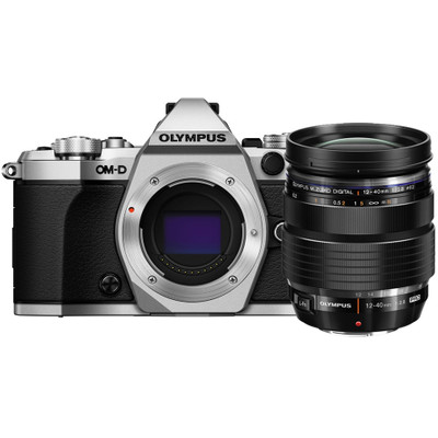 Image of Olympus E-M5 Mark II systeemcamera Zilver + 12-40mm Zwart Pro Kit