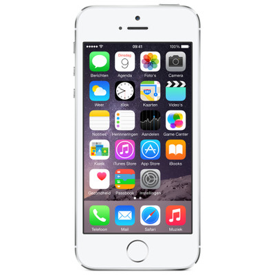 Image of iPhone 5S 16GB Zilver Refurbished (Topklasse)