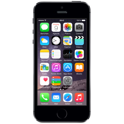 Image of iPhone 5S 32GB Zwart Refurbished (Topklasse)