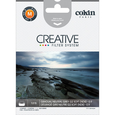 Image of Cokin Filter P121S Gradual Grey Soft ND8
