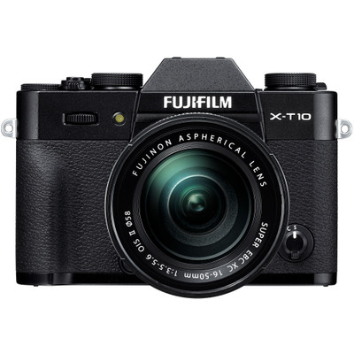 Image of Fuji X-T10 + XC 16-50mm - zwart