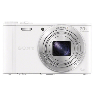 Image of Sony Cyber-Shot DSC-WX350W Digitale camera 18.2 Mpix Wit Full-HD video-opname, WiFi