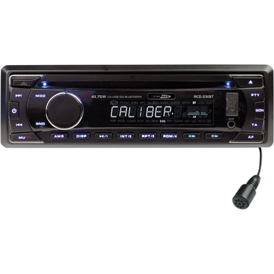 Image of Caliber Auto Radio RCD231BT 4x 75W, USB, CD, Bluetooth