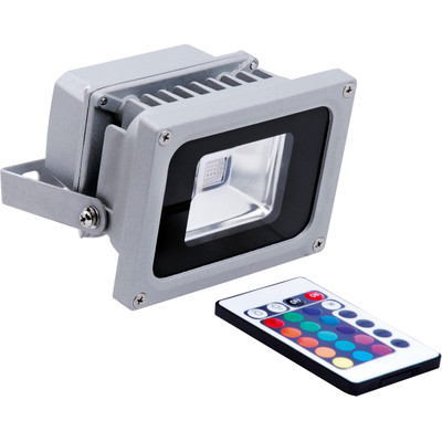 Image of LED-buitenschijnwerper 10 W RGB XQ lite XQ1423 10.018.24 Grijs