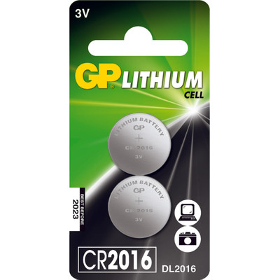 Image of GP Batteries Lithium Cell CR2016