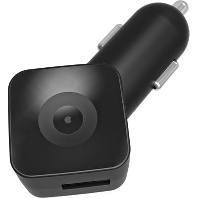 Image of Muvit 12/24V duo USB head - 2.4 Amp - zwart - excl. USB kabe