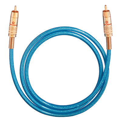 Image of Oehlbach 2065, NF113 dig. kabel rca m/m, 1m, blauw