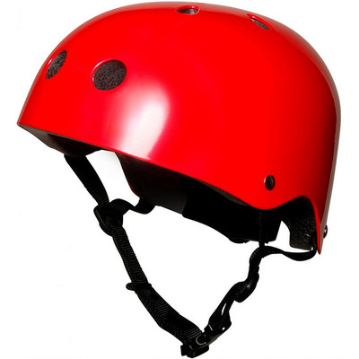 Image of Kiddimoto helm Metallic Red Medium (53 - 58 cm)