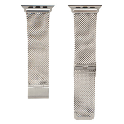 Image of Hama horlogeband Milanaise zilver voor Apple Watch 42mm