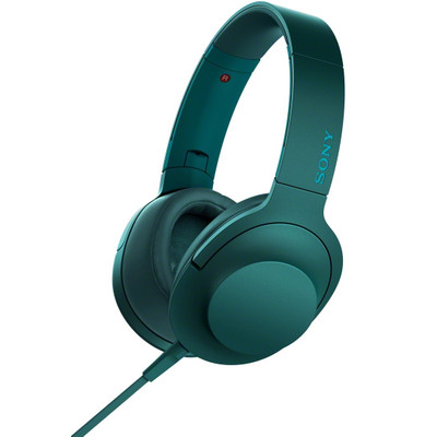 Image of Sony hoort op MDR-100AAP On Ear Koptelefoon Vouwbaar, High Resolution Audio, Headset Blauw