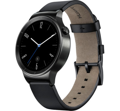 Huawei Watch Active Black Leather Band - PDAshop.nl