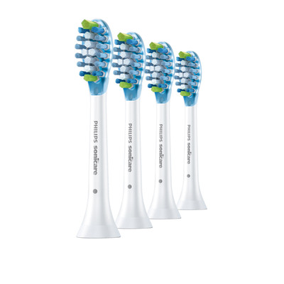 Image of Opzetborstel voor elektrische tandenborstel Philips Sonicare Adaptive Clean 4 stuks Wit