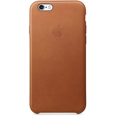 Image of Apple Case voor iPhone 6s, Leder (donkerbruin)