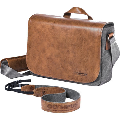 Image of Olympus OM-D Messenger Leather Bag (incl strap)