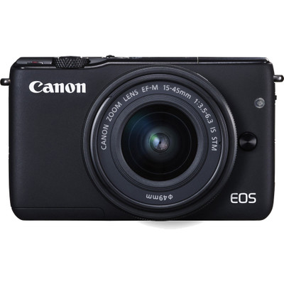 Image of Canon Eos M10 + 15-45mm - Zwart