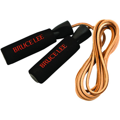 Image of Bruce Lee Dragon Weighted Leather Skipping Rope