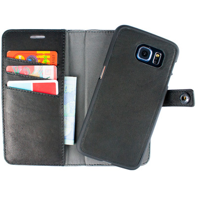 Image of iMoshion Kaleto Samsung Galaxy S6 2 in 1 Wallet Case Zwart