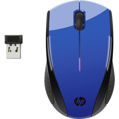 Image of HP Muis X3000 Draadloos (zwart-blauw)