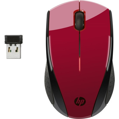 Image of HP - Wireless Mouse X3000, Red (N4G65AA#ABB)
