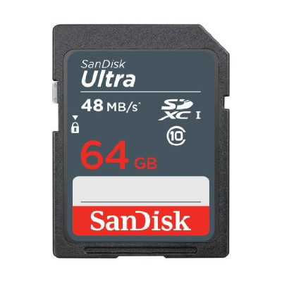 Image of Sandisk SDXC Ultra 64GB 48MB/s Class 10
